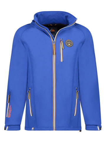 Geographical Norway Kurtka softshellowa "Tabim" w kolorze niebieskim