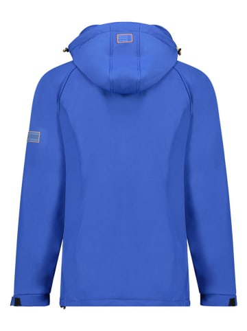 Geographical Norway Kurtka softshellowa "Tabim" w kolorze niebieskim