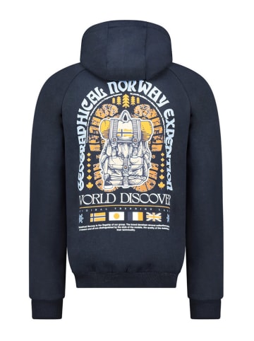 Geographical Norway Hoodie "Gakado" in Dunkelblau