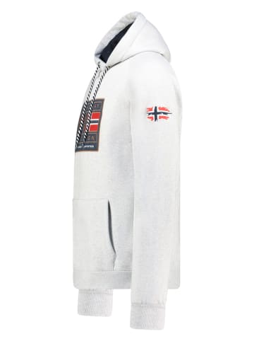 Geographical Norway Hoodie "Gofoten" grijs