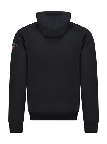 Geographical Norway Hoodie "Gakim" in Schwarz