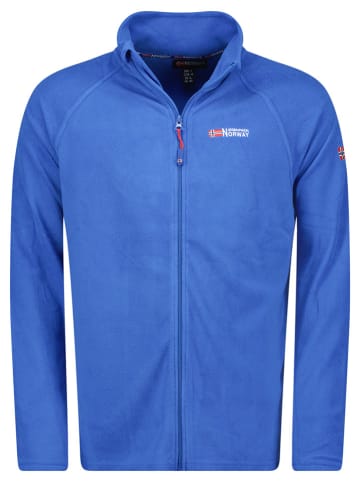 Geographical Norway Kurtka polarowa "Tug" w kolorze niebieskim