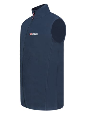 Geographical Norway Fleece bodywarmer "Vug" donkerblauw