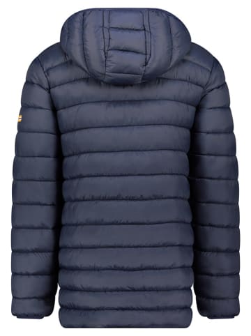 Geographical Norway Steppmantel "Amigomap" in Dunkelblau