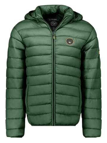 Geographical Norway Steppjacke "Amigomap" in Grün