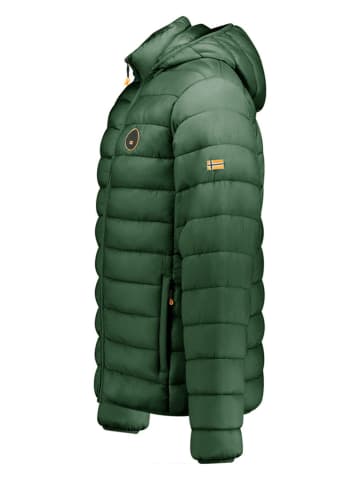 Geographical Norway Doorgestikte jas "Amigomap" groen