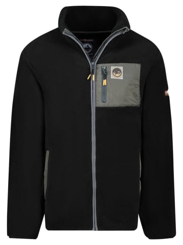 Geographical Norway Kurtka polarowa "Urock" w kolorze czarnym