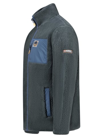 Geographical Norway Kurtka polarowa "Urock" w kolorze antracytowym