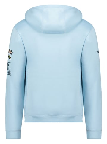 Geographical Norway Bluza "Gymclass" w kolorze błękitnym