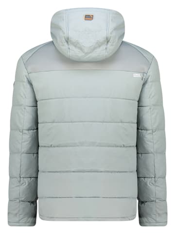 Geographical Norway Kurtka puchowa "Beachwood" w kolorze szarym
