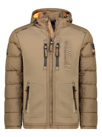 Geographical Norway Donzen jas "Beachwood" lichtbruin