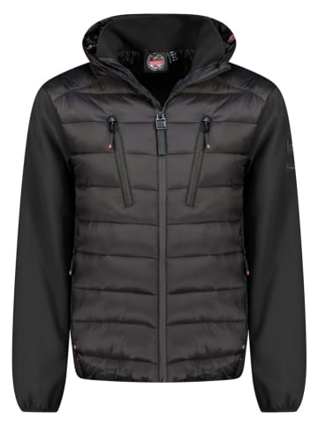 Geographical Norway Steppjacke "Arkan" in Schwarz