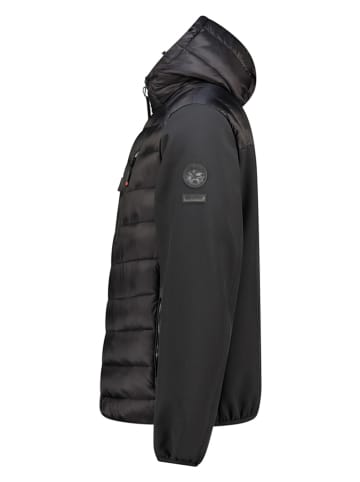 Geographical Norway Kurtka pikowana "Arkan" w kolorze czarnym