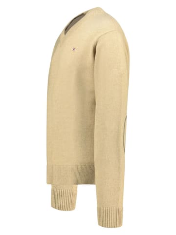 Geographical Norway Sweter "Froste" w kolorze kremowym