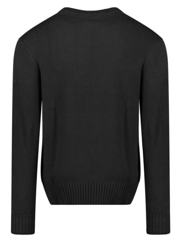 Geographical Norway Sweter "Flinder" w kolorze czarnym