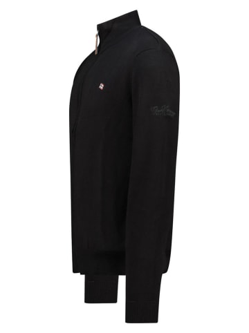 Geographical Norway Kardigan "Fregate" w kolorze czarnym