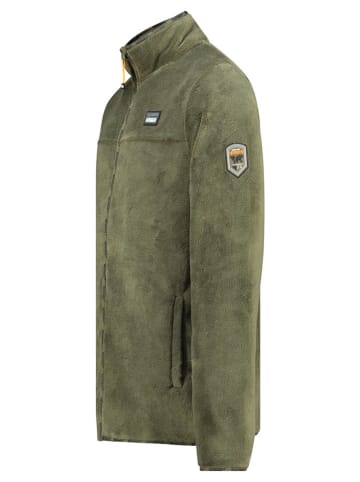 Geographical Norway Kurtka polarowa "Timple" w kolorze khaki