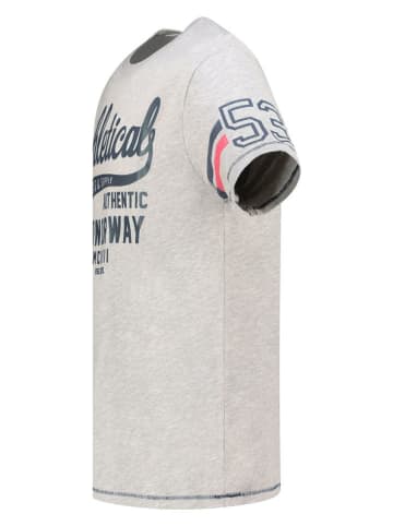 Geographical Norway Shirt "Jortlab" in Grau