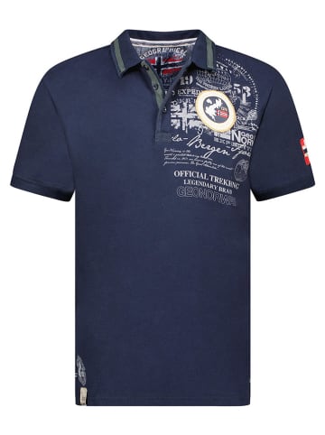 Geographical Norway Poloshirt "Karuen" in Dunkelblau