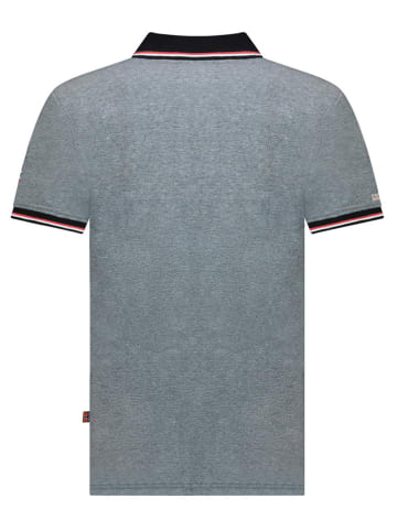 Geographical Norway Poloshirt "Kblended" in Grau