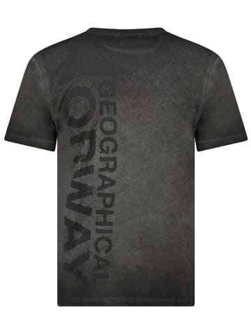 Geographical Norway Shirt "Jotz" in Schwarz