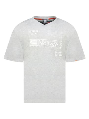 Geographical Norway Shirt "Jartin" in Grau