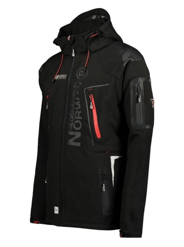 Geographical Norway Softshelljacke "Techno" in Schwarz