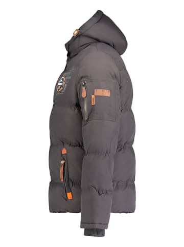 Geographical Norway Kurtka zimowa "Verveine" w kolorze szarym