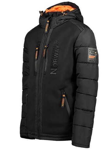 Geographical Norway Winterjacke "Beachwood" in Schwarz