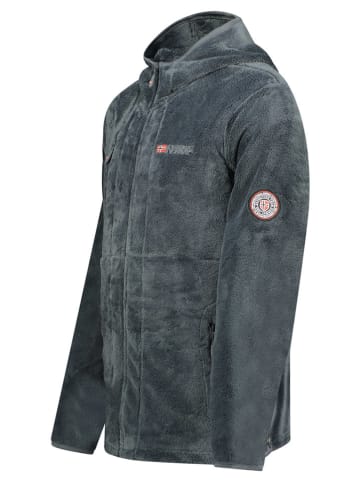 Geographical Norway Kurtka polarowa "Upload" w kolorze szarym