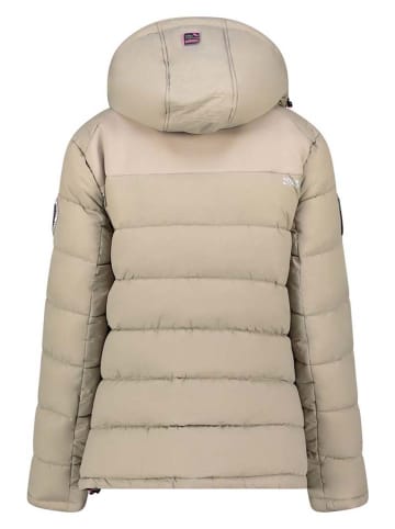 Geographical Norway Kurtka pikowana "Beachwood" w kolorze beżowym