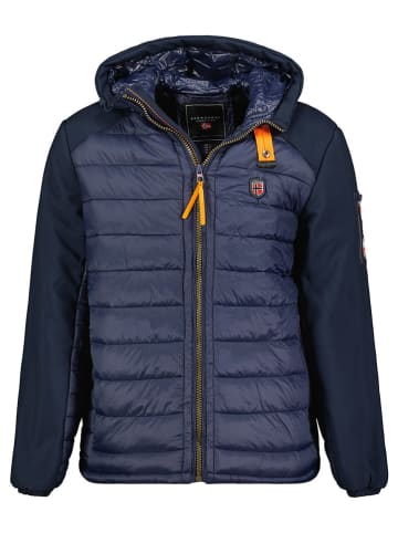 Geographical Norway Kurtka pikowana "Abator" w kolorze granatowym
