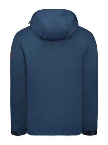 Geographical Norway Softshelljas "Takito" donkerblauw