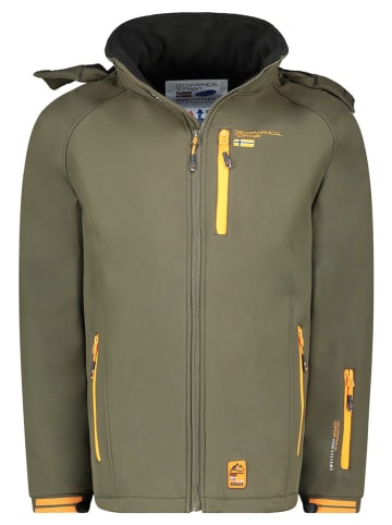 Geographical Norway Kurtka softshellowa "Ritchone" w kolorze khaki