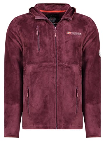 Geographical Norway Kurtka polarowa "Upload" w kolorze bordowym