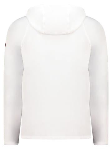 Geographical Norway Kurtka polarowa "Tugood" w kolorze białym