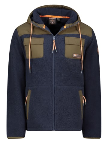 Geographical Norway Fleece vest "Toulouse" donkerblauw