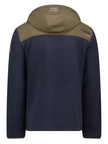 Geographical Norway Fleece vest "Toulouse" donkerblauw