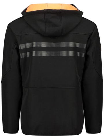 Geographical Norway Kurtka softshellowa "Tramway" w kolorze czarnym