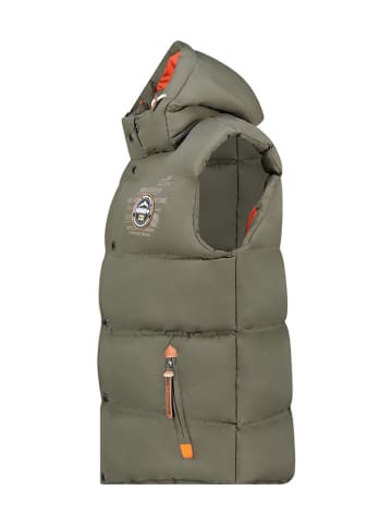 Geographical Norway Doorgestikte bodywarmer "Vilano" kaki