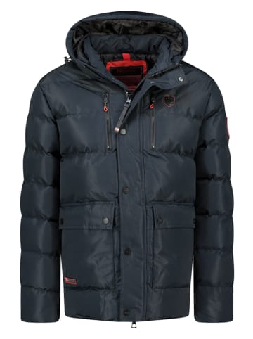 Geographical Norway Kurtka zimowa "Bario" w kolorze granatowym