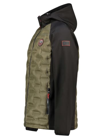 Geographical Norway Übergangsjacke "Bael" in Khaki/ Schwarz