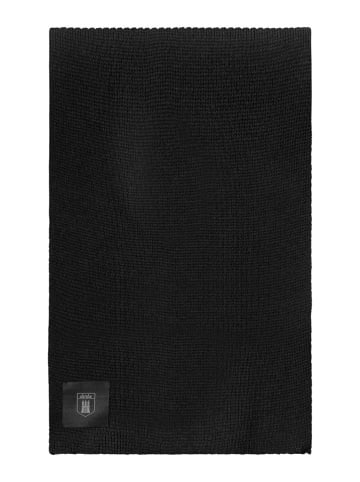 Derbe Schal in Schwarz