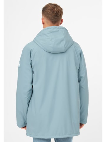 Derbe Regenjacke in Hellblau
