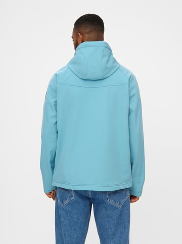 Derbe Regenjacke in Hellblau