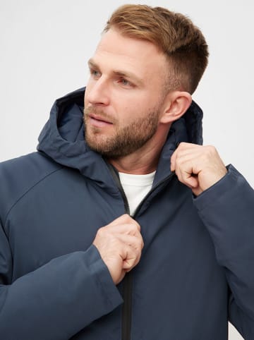 Derbe Wende-Regenjacke in Dunkelblau