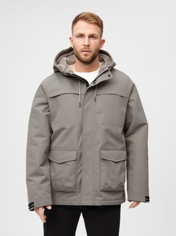Derbe Regenjacke in Grau