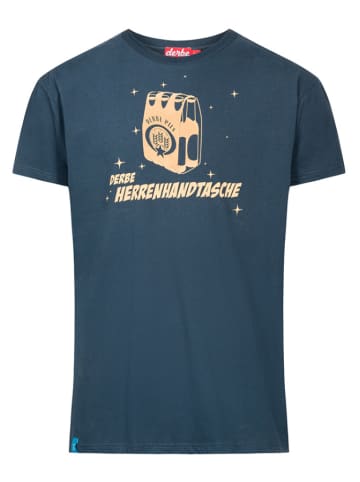 Derbe Shirt in Dunkelblau