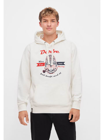 Derbe Hoodie in Weiß