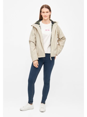 Derbe Regenjacke in Sand